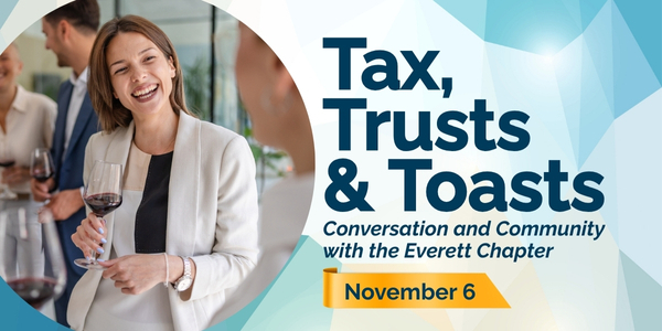 Tax Trusts and Toasts graphic